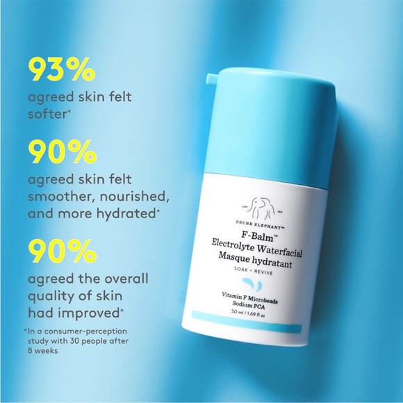 Drunk Elephant F-Balm™ Electrolyte Waterfacial Masque Hydratant - Picture 4 of 9